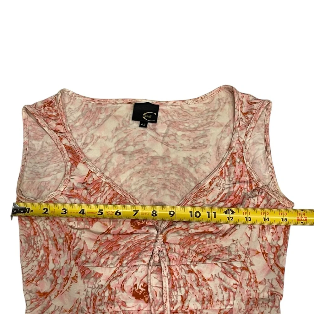 JUST CAVALLI boho fairycore floral midi dress Size:42 - Picture 10 of 11